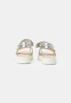Geox SANDAL CORALIE GIRL - Sandales - Silver -Pas Cher Geox Boutique 36666fdc55a04c5e8c0ed23573760114