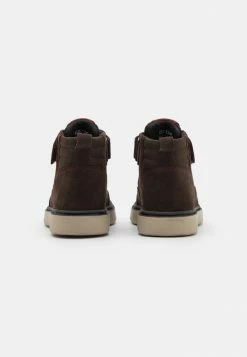 Geox RIDDOCK BOY WPF - Bottines à Lacets - Coffee/bordeaux -Pas Cher Geox Boutique 369808eccac64fd3b18b30bfe6eead23
