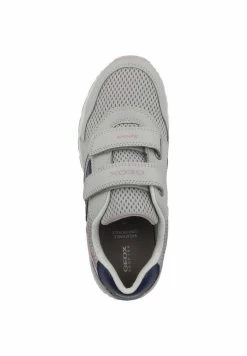 Geox PAVEL - Baskets Basses - Light Grey Navy -Pas Cher Geox Boutique 387dbbce4d704acb8822e7c3e0171c0e