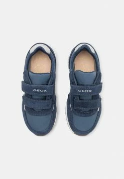 Geox ALBEN BOY - Baskets Basses - Navy/avio -Pas Cher Geox Boutique 3919f95b156545e98353371892fd7c71