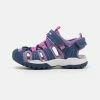 Geox BOREALIS GIRL - Sandales De Randonnée - Navy/lilac