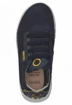 Geox Baskets Basses - Navy Ochreyellow C -Pas Cher Geox Boutique 39da49f80dbc41f88e04aabbca9621cc
