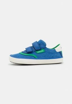 Geox GISLI BOY - Baskets Basses - Royal/green