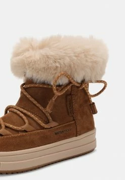 Geox REBECCA GIRL - Bottes De Neige - Whisky -Pas Cher Geox Boutique 3b80ac21f5604e5b8991ec70b7cdb041