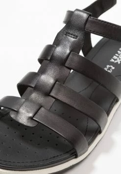 Geox VEGA - Sandales Classiques / Spartiates - Black -Pas Cher Geox Boutique 3d612640eb964b958f0e64b8b226f478