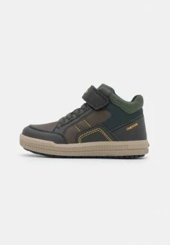 Geox ARZACH BOY - Baskets Montantes - Coffee/navy