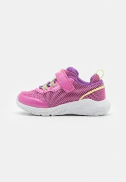 Geox SPRINTYE GIRL - Baskets Basses - Fuchsia/acid Green