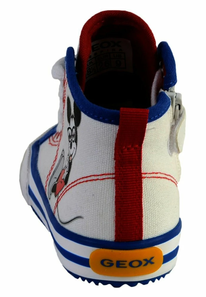Geox BASKET MONTANTNS - Baskets Montantes - White Royal 2 Geox BASKET MONTANTNS - Baskets Montantes - White Royal – Image 2
