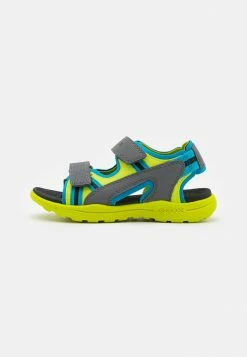 Geox VANIETT BOY - Sandales De Randonnée - Grey/lime