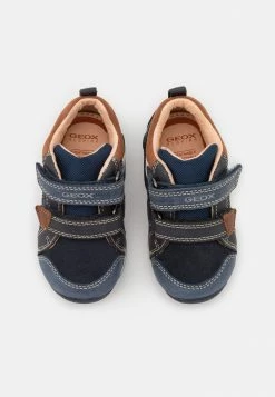 Geox EACH BOY - Chaussures Premiers Pas - Navy/light Brown -Pas Cher Geox Boutique 447d19792c5b4546a3753f842c1fa8b9