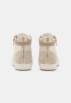 Geox BLOMIEE - Baskets Montantes - Light Gold -Pas Cher Geox Boutique 455ea61fcf334426b47be044f5bc912d