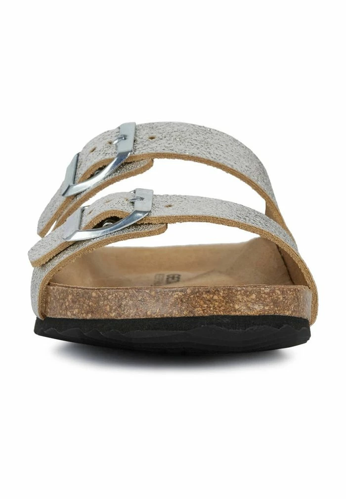 Geox BRIONIA - Mules - Silver 3 Geox BRIONIA - Mules - Silver – Image 3
