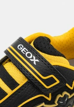 Geox SPAZIALE BOY - Baskets Basses - Black/yellow -Pas Cher Geox Boutique 48354daf2f13490b9298e9f937a1258b