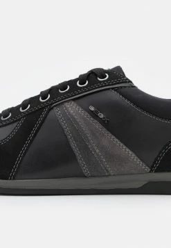 Geox RENAN - Baskets Basses - Black -Pas Cher Geox Boutique 48736c2e77c143abad78c0aa236e3050