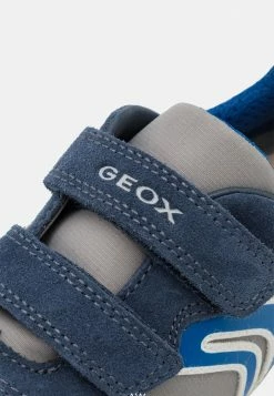 Geox ALBEN BOY - Baskets Basses - Grey/blue -Pas Cher Geox Boutique 48bac930aba4405fa208a6007da03a65