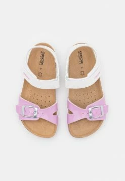 Geox ADRIEL GIRL - Sandales - White/lilac -Pas Cher Geox Boutique 48d4e64bfac3499e84e4b187a2abb67b