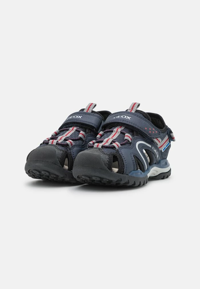 Geox JR BOREALIS - Sandales - Navy/red 2 Geox JR BOREALIS - Sandales - Navy/red – Image 2