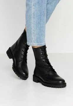 Geox HOARA - Bottines à Lacets - Black