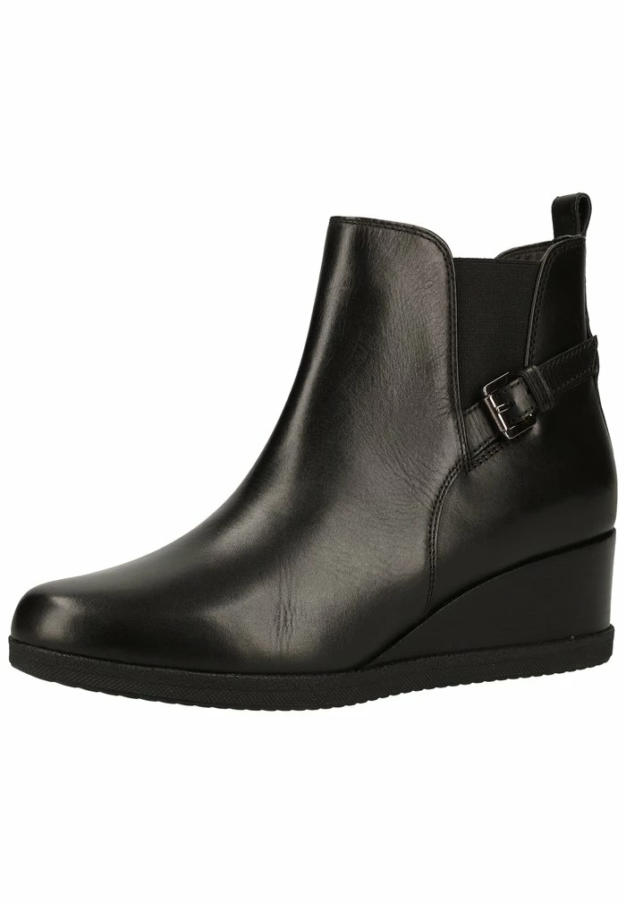 Geox Bottines Compensées - Schwarz C9999 3 Geox Bottines Compensées - Schwarz C9999 – Image 3