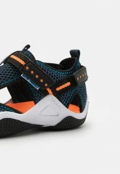 Geox WADER - Sandales De Randonnée - Navy/orangefluo -Pas Cher Geox Boutique 4c50897e97f3414a8a890d08f41375f6