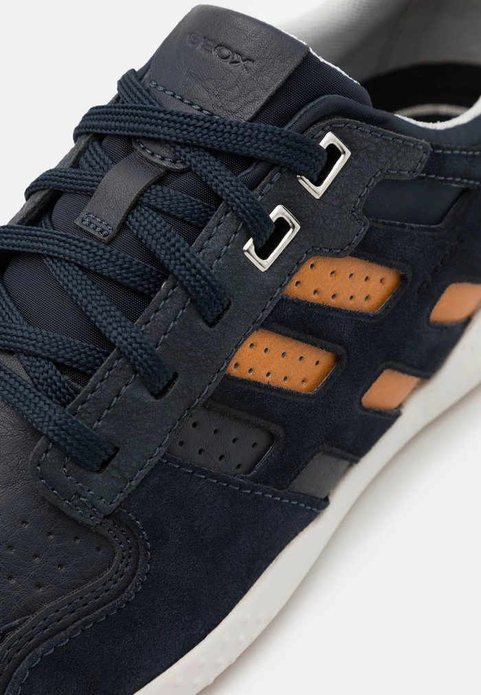 Geox Baskets Basses - Navy/orange 6 Geox Baskets Basses - Navy/orange – Image 6