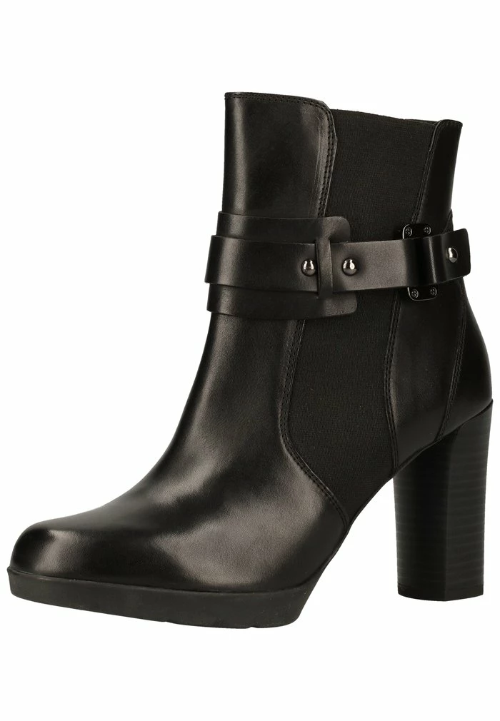 Geox Bottines à Talons Hauts - Schwarz 3 Geox Bottines à Talons Hauts - Schwarz – Image 3