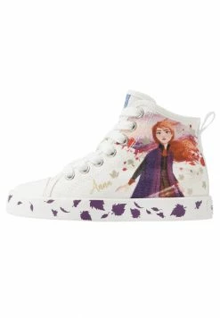 JR CIAK GIRL FROZEN ELSA & ANNA GEOX - High-top Trainers - Baskets Montantes - White/mutlicolour