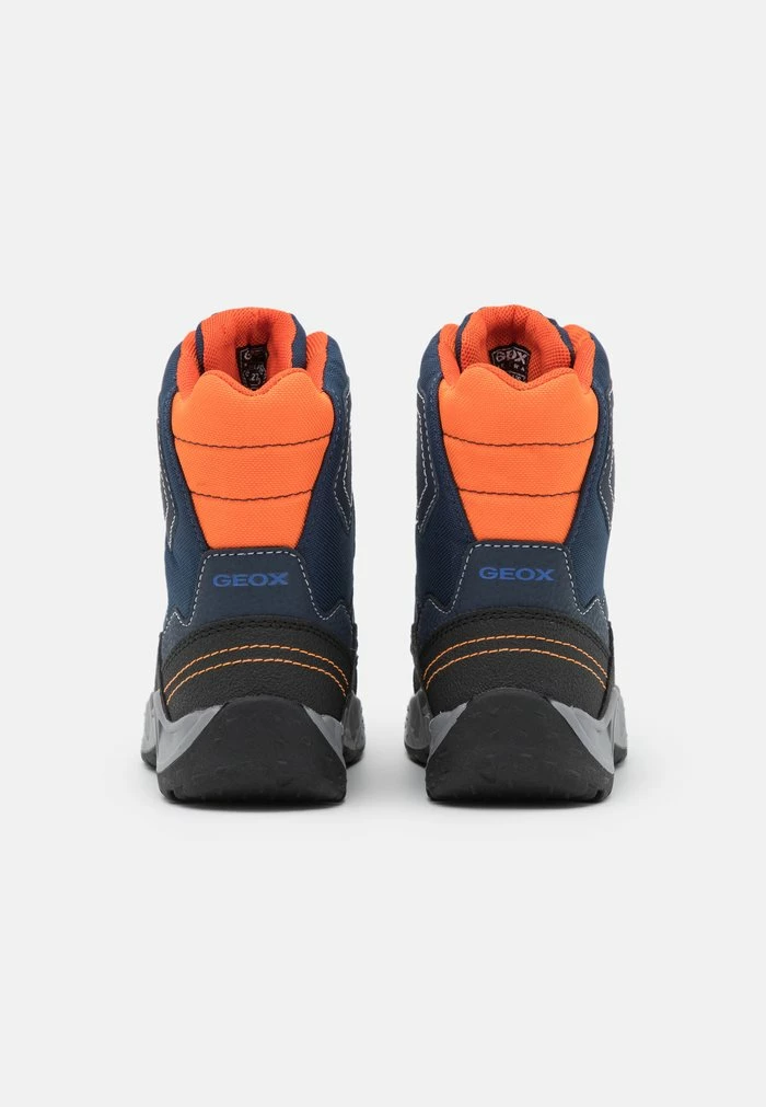 Geox SENTIERO BOY WPF - Bottes De Neige - Navy/orange 3 Geox SENTIERO BOY WPF - Bottes De Neige - Navy/orange – Image 3