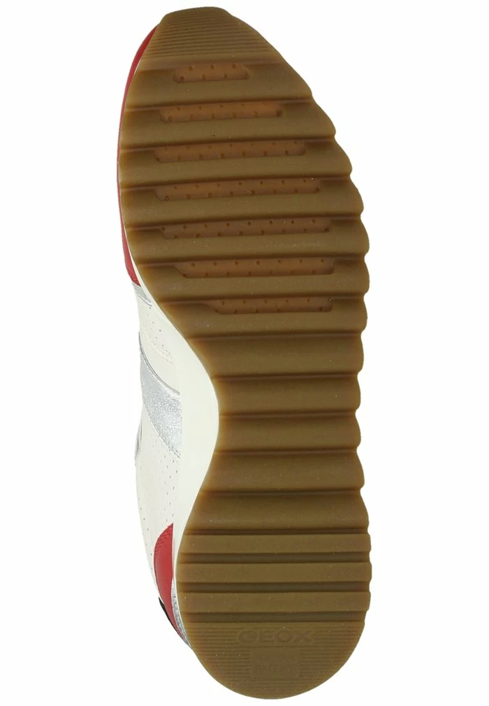 Geox Baskets Basses - Off White/red C 5 Geox Baskets Basses - Off White/red C – Image 5