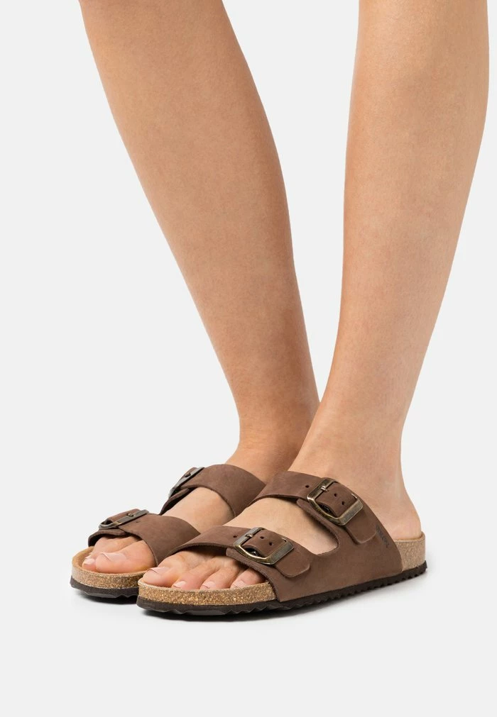 Geox BRIONIA - Mules - Coffee 1 Geox BRIONIA - Mules - Coffee