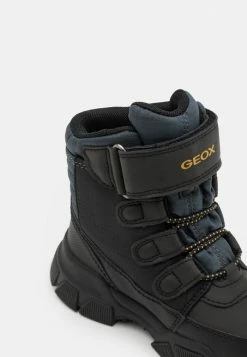 Geox NEVEGAL BOY ABX - Bottes De Neige - Black/dark Yellow -Pas Cher Geox Boutique 519a5a2f640b4f8a97f6322956ce0ac2