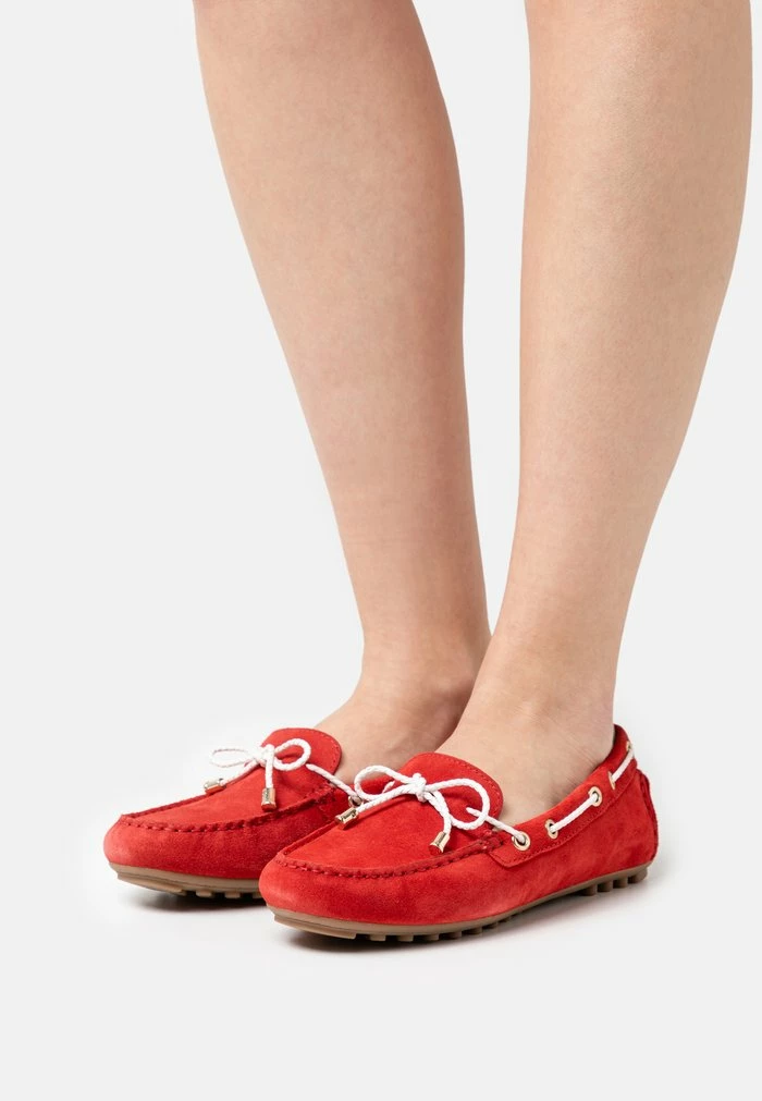 Geox LEELYAN - Mocassins - Red/white 1 Geox LEELYAN - Mocassins - Red/white