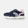 Geox PAVEL GIRL - Baskets Basses - Navy/pink