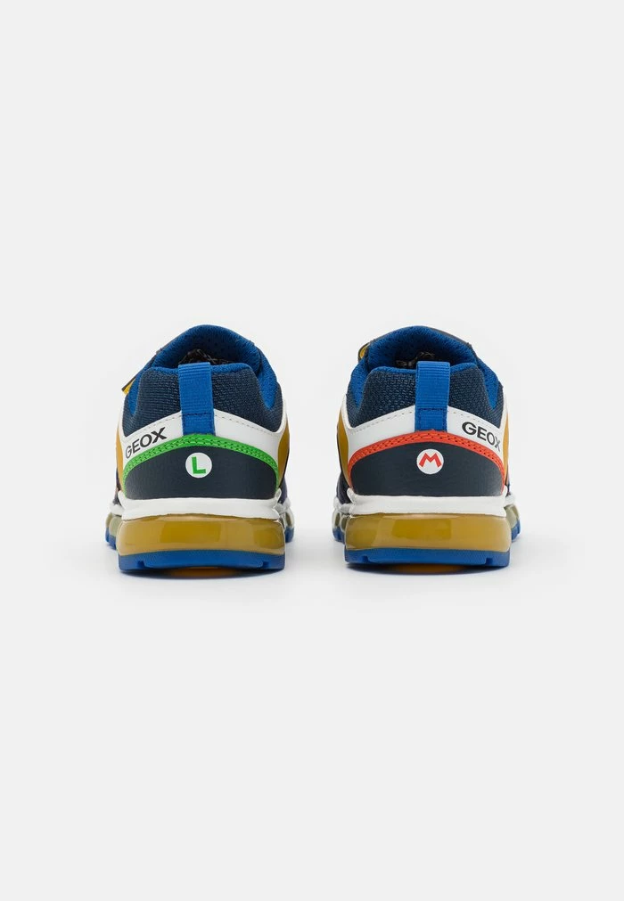 NINTENDO SUPER MARIO GEOX JUNIOR BOY - Baskets Basses - Royal/yellow 3 NINTENDO SUPER MARIO GEOX JUNIOR BOY - Baskets Basses - Royal/yellow – Image 3