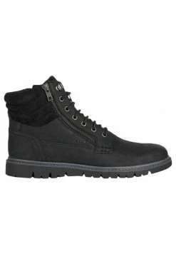 Geox U GHIACCIAIO - Bottines à Lacets - Black