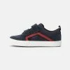 Geox ALONISSO - Baskets Basses - Navy/red
