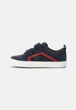 Geox ALONISSO - Baskets Basses - Navy/red