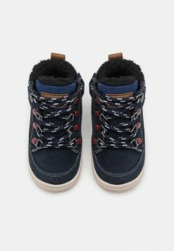 Geox OMAR BOY WPF - Bottes De Neige - Navy/red -Pas Cher Geox Boutique 59fef31b9a344ef3be0ca7afcb1c5543