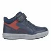 Geox ARZACH BOY - Baskets Basses - Navy/red