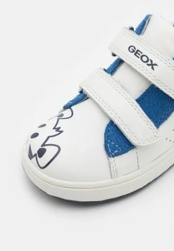 Geox BIGLIA BOY - Baskets Basses - White/royal -Pas Cher Geox Boutique 5d43a84abd4e4fcfa7c6304b0fda5e9e
