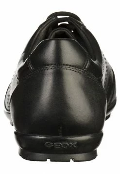 Geox UOMO SYMBOL - Chaussures à Lacets - Black -Pas Cher Geox Boutique 5d7f1951ae714b3396d2e86fb3c22554