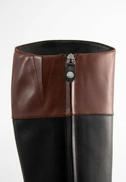 Geox D RESIA - Bottes - Black/brown -Pas Cher Geox Boutique 5e57abdefd2148e6bd422509efa73b1a