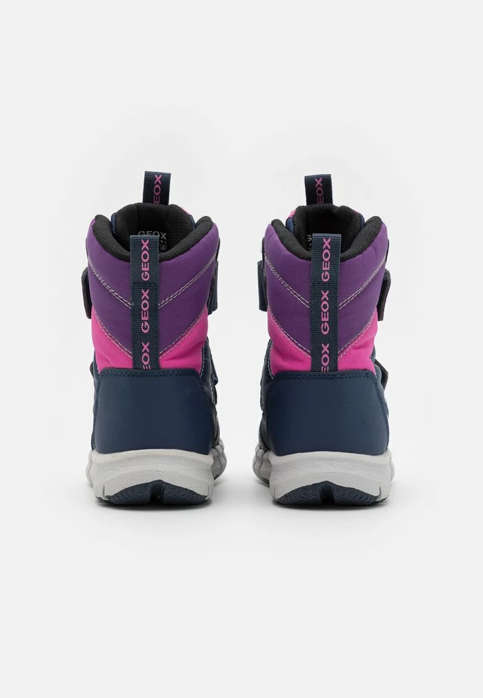 Geox FLEXYPER GIRL - Bottes De Neige - Navy/fuchsia 3 Geox FLEXYPER GIRL - Bottes De Neige - Navy/fuchsia – Image 3