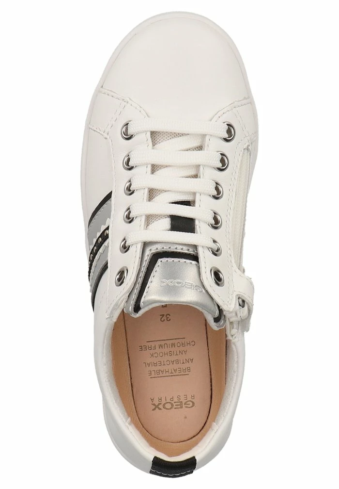 Geox Baskets Basses - White/silver 4 Geox Baskets Basses - White/silver – Image 4