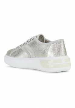 Geox OTTAYA - Baskets Basses - Silver/off Wht -Pas Cher Geox Boutique 633e94d2c1134bfea7042965f7add572