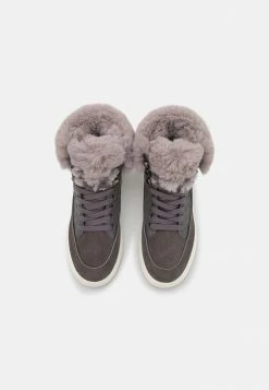 Geox DALYLA ABX - Bottes De Neige - Dark Grey -Pas Cher Geox Boutique 64c6e7bd608845fb8cb65732cf1be913