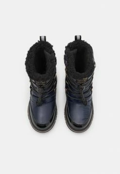 Geox ADELHIDE GIRL ABX - Bottes De Neige - Navy/black -Pas Cher Geox Boutique 65c4cfa0612a44d58815627141a70d73