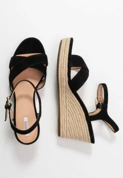 Geox SOLEIL - Espadrilles - Black -Pas Cher Geox Boutique 678e63ab021f4b5bb77637bff2b82478