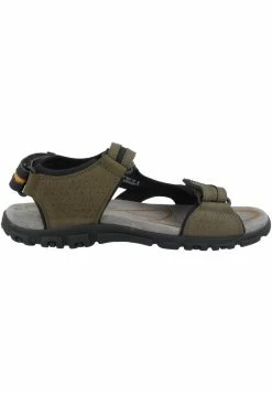 Geox U S.STRADA D - Sandales De Randonnée - Military/dark Yellow -Pas Cher Geox Boutique 682c82beb65841439ddaa2478d5e8849