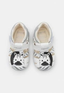 Geox EACH GIRL - Sandales - White/silver -Pas Cher Geox Boutique 68ba84cb99e141c48d4bde628422927b